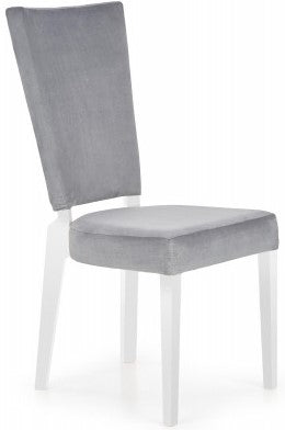 Kitchen Chair Rois | size: Width: 43cm, Height: 94cm, Depth: 58cm | color: Gray | image: 1 | variant: 1003470