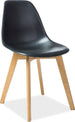 Kitchen Chair San Antonio | size: Width: 47cm, Height: 84cm, Depth: 37cm | color: Black | image: 1 | variant: 1003690