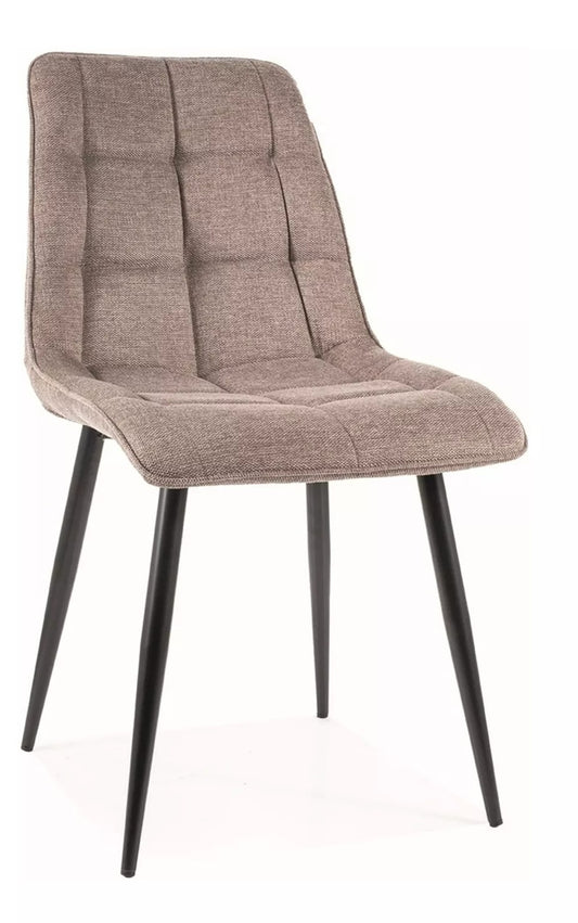 Kitchen Chair Sao Paulo | size: Width: 50cm, Height: 88cm, Depth: 43cm | color: Beige | image: 0 | variant: 1003898
