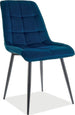 Kitchen Chair Sao Paulo | size: Width: 50cm, Height: 88cm, Depth: 43cm | color: Blue | image: 1 | variant: 1003595