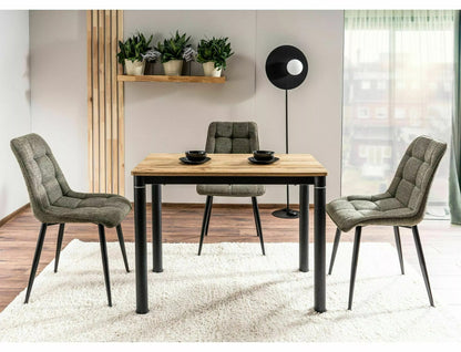 Kitchen Chair Sao Paulo | size: Width: 50cm, Height: 88cm, Depth: 43cm | color: Olive | image: 3 | variant: 1003901