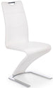 Kitchen Chair Sillamae | size: Width: 45cm, Height: 101cm, Depth: 63cm | color: White | image: 1 | variant: 1002160