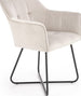 Kitchen Chair Skopje | size: Width: 60cm, Height: 81cm, Depth: 62cm | color: Beige | image: 1 | variant: 1002280