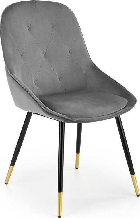 Kitchen Chair Tashkent | size: Width: 49cm, Height: 88cm, Depth: 55cm | color: Gray | image: 1 | variant: 1002377