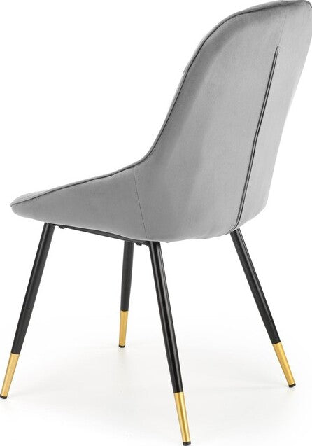 Kitchen Chair Tashkent | size: Width: 49cm, Height: 88cm, Depth: 55cm | color: Gray | image: 3 | variant: 1002377