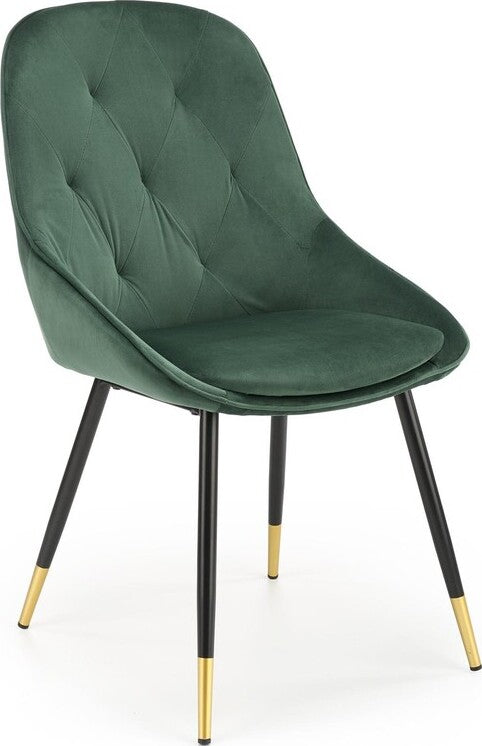 Kitchen Chair Tashkent | size: Width: 49cm, Height: 88cm, Depth: 55cm | color: Green | image: 1 | variant: 1002378