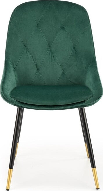 Kitchen Chair Tashkent | size: Width: 49cm, Height: 88cm, Depth: 55cm | color: Green | image: 4 | variant: 1002378
