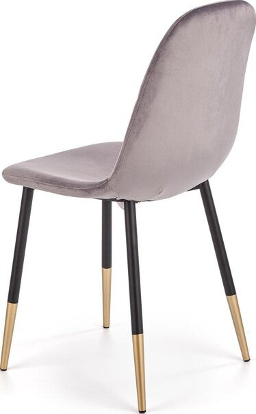 Kitchen Chair Tirana | size: Width: 45cm, Height: 88cm, Depth: 48cm | color: Gray | image: 2 | variant: 1002285