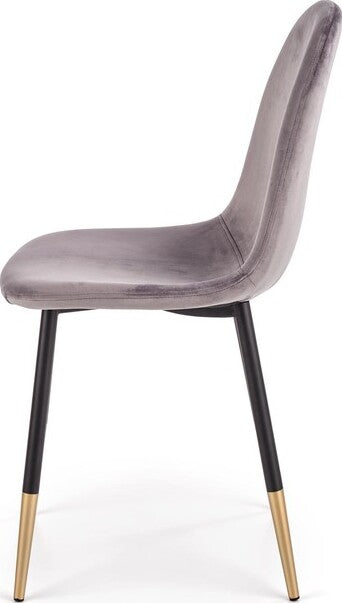 Kitchen Chair Tirana | size: Width: 45cm, Height: 88cm, Depth: 48cm | color: Gray | image: 3 | variant: 1002285