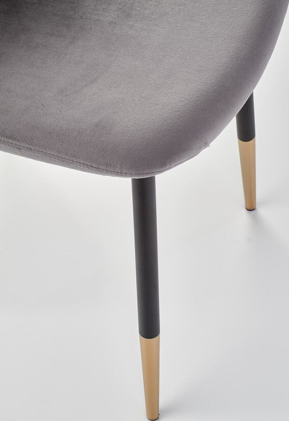 Kitchen Chair Tirana | size: Width: 45cm, Height: 88cm, Depth: 48cm | color: Gray | image: 5 | variant: 1002285