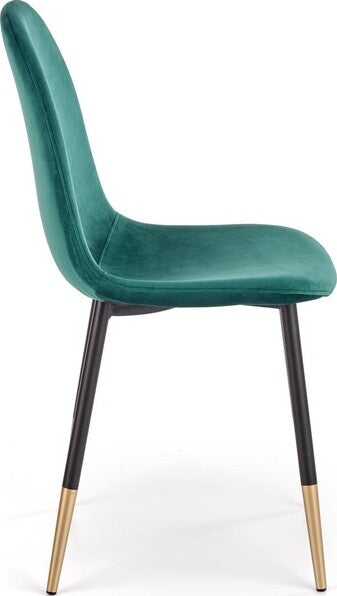 Kitchen Chair Tirana | size: Width: 45cm, Height: 88cm, Depth: 48cm | color: Green | image: 3 | variant: 1002284