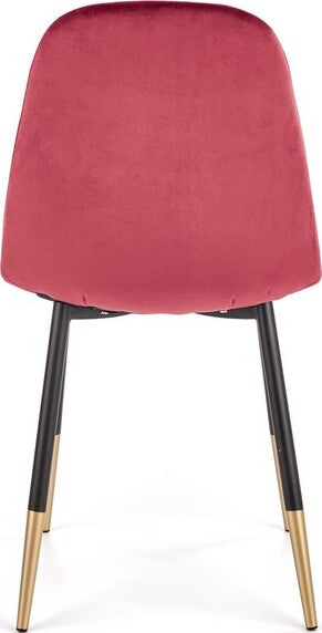 Kitchen Chair Tirana | size: Width: 45cm, Height: 88cm, Depth: 48cm | color: Red | image: 3 | variant: 1002286