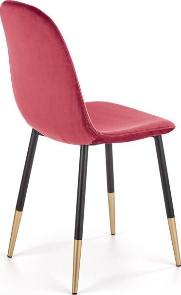 Kitchen Chair Tirana | size: Width: 45cm, Height: 88cm, Depth: 48cm | color: Red | image: 4 | variant: 1002286
