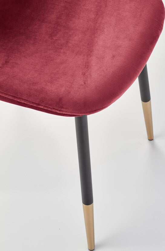 Kitchen Chair Tirana | size: Width: 45cm, Height: 88cm, Depth: 48cm | color: Red | image: 7 | variant: 1002286