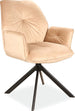Kitchen Chair Toronto | size: Width: 60cm, Height: 89cm, Depth: 45cm | color: Beige | image: 1 | variant: 1003557