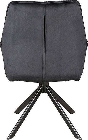 Kitchen Chair Toronto | size: Width: 60cm, Height: 89cm, Depth: 45cm | color: Black | image: 3 | variant: 1003558