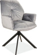 Kitchen Chair Toronto | size: Width: 60cm, Height: 89cm, Depth: 45cm | color: Gray | image: 1 | variant: 1003559