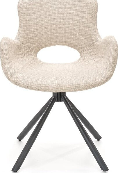 Kitchen Chair Tunis | size: Width: 59cm, Height: 81cm, Depth: 58cm | color: Beige | image: 4 | variant: 1002434