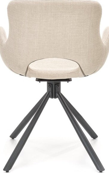 Kitchen Chair Tunis | size: Width: 59cm, Height: 81cm, Depth: 58cm | color: Beige | image: 5 | variant: 1002434
