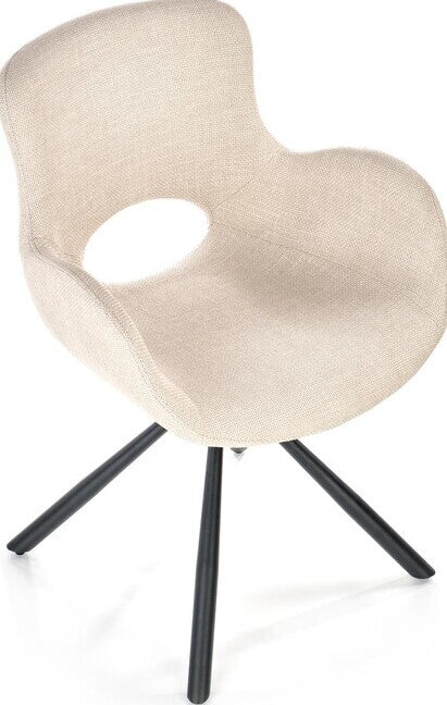 Kitchen Chair Tunis | size: Width: 59cm, Height: 81cm, Depth: 58cm | color: Beige | image: 6 | variant: 1002434