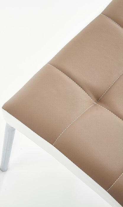 Kitchen Chair Viljandi | size: Width: 42cm, Height: 100cm, Depth: 63cm | color: Beige | image: 6 | variant: 1002152