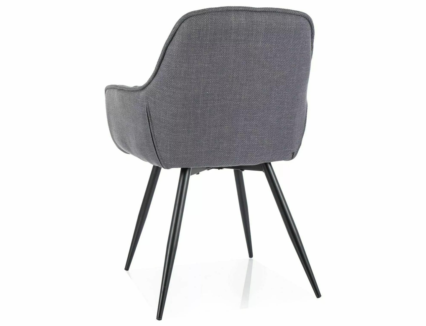 Kitchen Chair Washington | size: Width: 57cm, Height: 87cm, Depth: 43cm | color: Gray | image: 2 | variant: 1003925