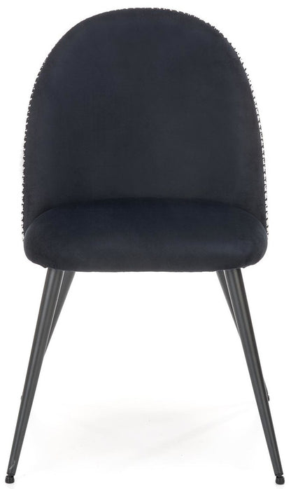 Kitchen Chair West Verona | size: Width: 49cm, Height: 84cm, Depth: 54cm | color: White/Black | image: 5 | variant: 1007447