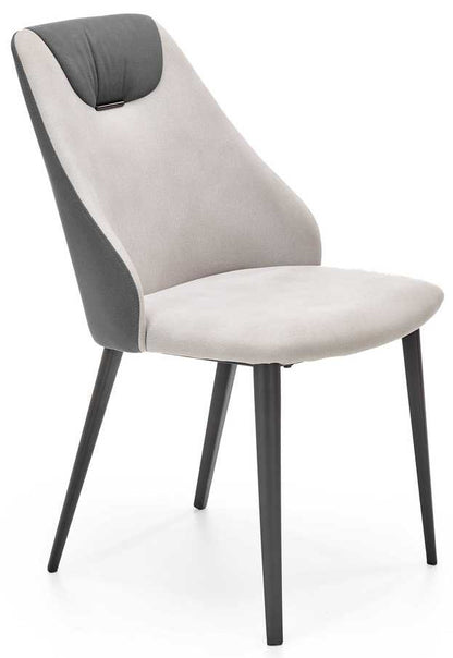 Kitchen Chair West Zurich | size: Width: 48cm, Height: 85cm, Depth: 62cm | color: Gray | image: 1 | variant: 1007455