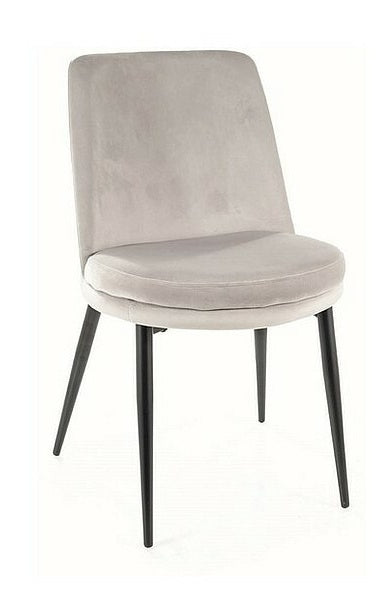 Kitchen Chair Xian | size: Width: 48cm, Height: 84cm, Depth: 46cm | color: Gray | image: 0 | variant: 1003840