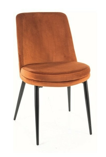 Kitchen Chair Xian | size: Width: 48cm, Height: 84cm, Depth: 46cm | color: Orange | image: 0 | variant: 1003843
