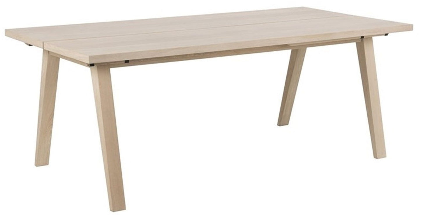 Kitchen Table A-Line 2 | size: Length: 95cm, Width: 200cm, Height: 74.6cm | color: Oak | image: 1 | variant: 1012585
