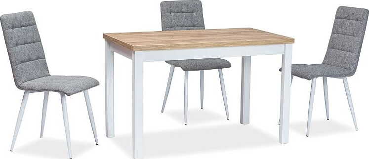 Kitchen Table Adam | size: Length: 60cm, Width: 100cm, Height: 75cm | color: Oak | image: 2 | variant: 1006529