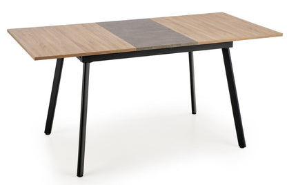 Kitchen Table Albon | size: Length: 80cm, Width: 160cm, Height: 76cm | color: Oak/Grey | image: 1 | variant: 1011220