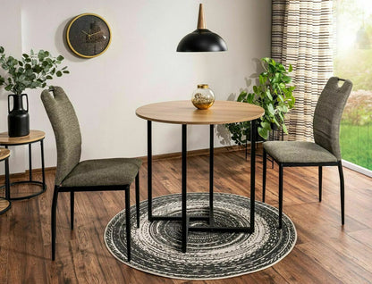Kitchen Table Alto II | size: Length: 80cm, Width: 80cm, Height: 76cm, Diameter: 80cm | color: Oak | image: 1 | variant: 1006590