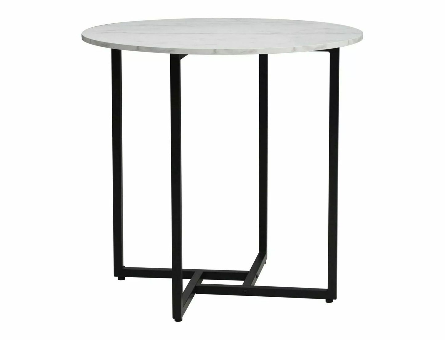 Kitchen Table Alto II | size: Length: 80cm, Width: 80cm, Height: 76cm, Diameter: 80cm | color: White | image: 1 | variant: 1006588