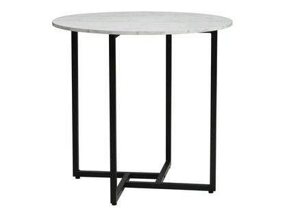 Kitchen Table Alto II | size: Length: 80cm, Width: 80cm, Height: 76cm, Diameter: 80cm | color: White | image: 1 | variant: 1006588