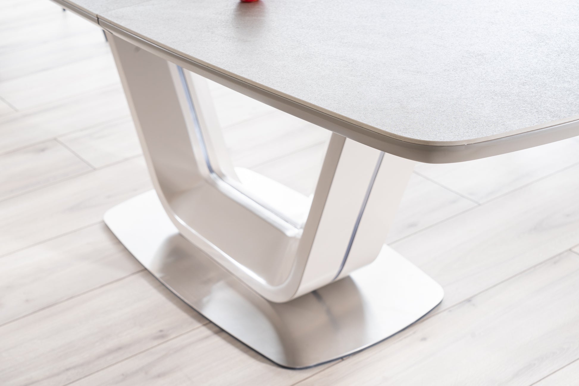 Kitchen Table Armani | size: Length: 90cm, Width: 220cm, Height: 76cm | color: Gray | image: 5 | variant: 1006593