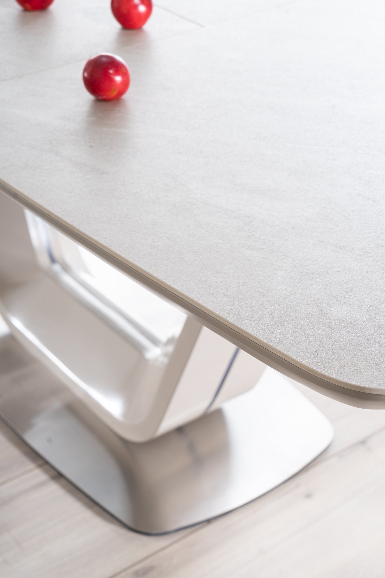Kitchen Table Armani | size: Length: 90cm, Width: 220cm, Height: 76cm | color: Gray | image: 7 | variant: 1006593