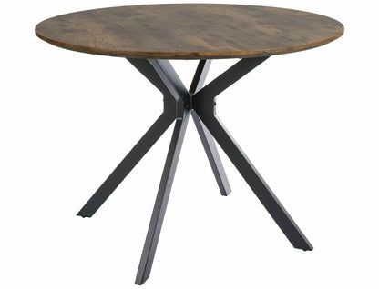 Kitchen Table Aster | size: Length: 100cm, Width: 100cm, Height: 76cm, Diameter: 100cm | color: Brown | image: 1 | variant: 1006597