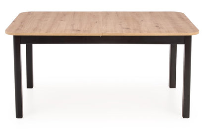 Kitchen Table Auckland | size: Length: 90cm, Width: 228cm, Height: 76cm | color: Black/Oak | image: 2 | variant: 1003127