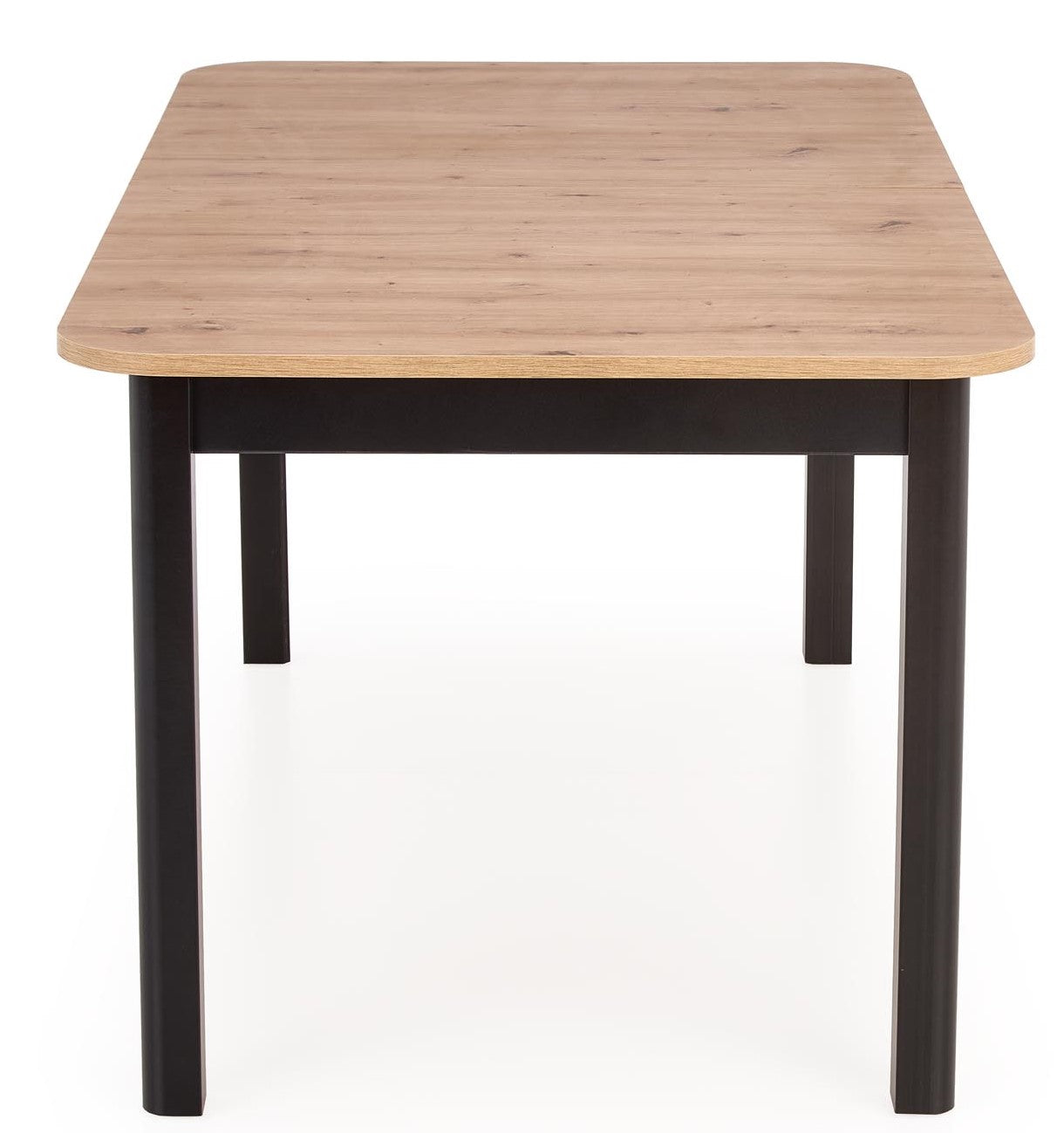 Kitchen Table Auckland | size: Length: 90cm, Width: 228cm, Height: 76cm | color: Black/Oak | image: 4 | variant: 1003127