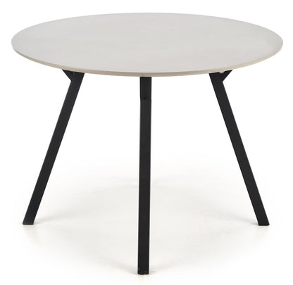 Kitchen Table Balrog | size: Length: 100cm, Width: 100cm, Height: 74cm, Diameter: 100cm | color: Black/Grey | image: 4 | variant: 1011208