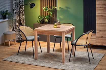 Kitchen Table Beijing | size: Length: 80cm, Width: 160cm, Height: 76cm | color: Artisan/Oak | image: 1 | variant: 1003144