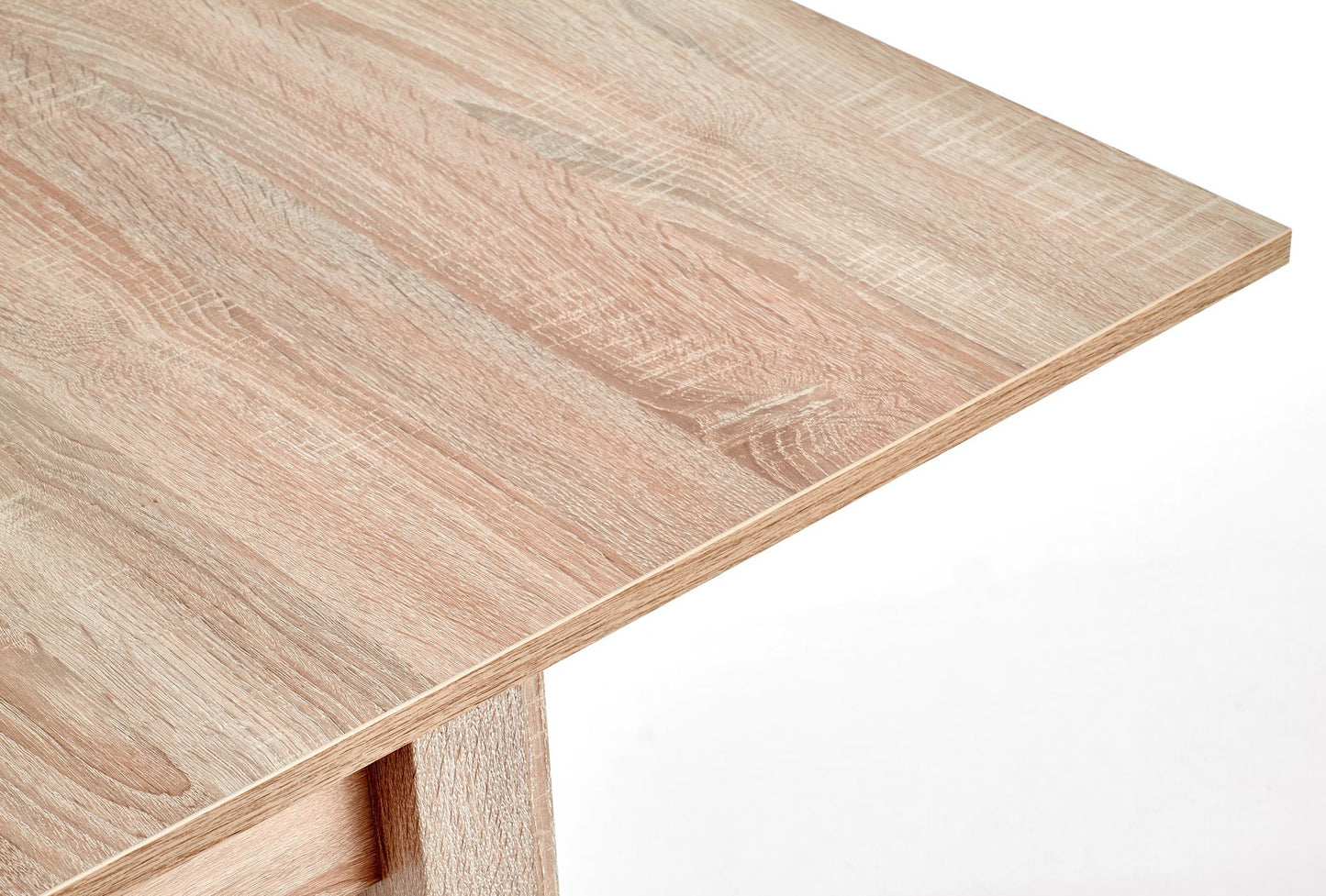Kitchen Table Beijing | size: Length: 80cm, Width: 160cm, Height: 76cm | color: Oak | image: 7 | variant: 1003139