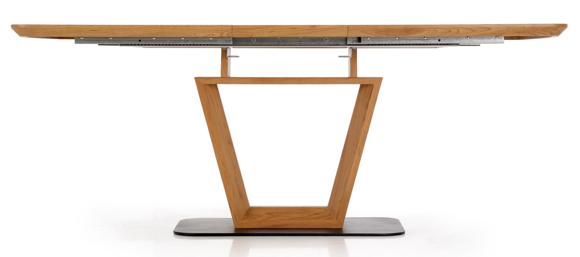 Kitchen Table Blacky | size: Length: 90cm, Width: 220cm, Height: 76cm | color: Oak | image: 3 | variant: 1011292