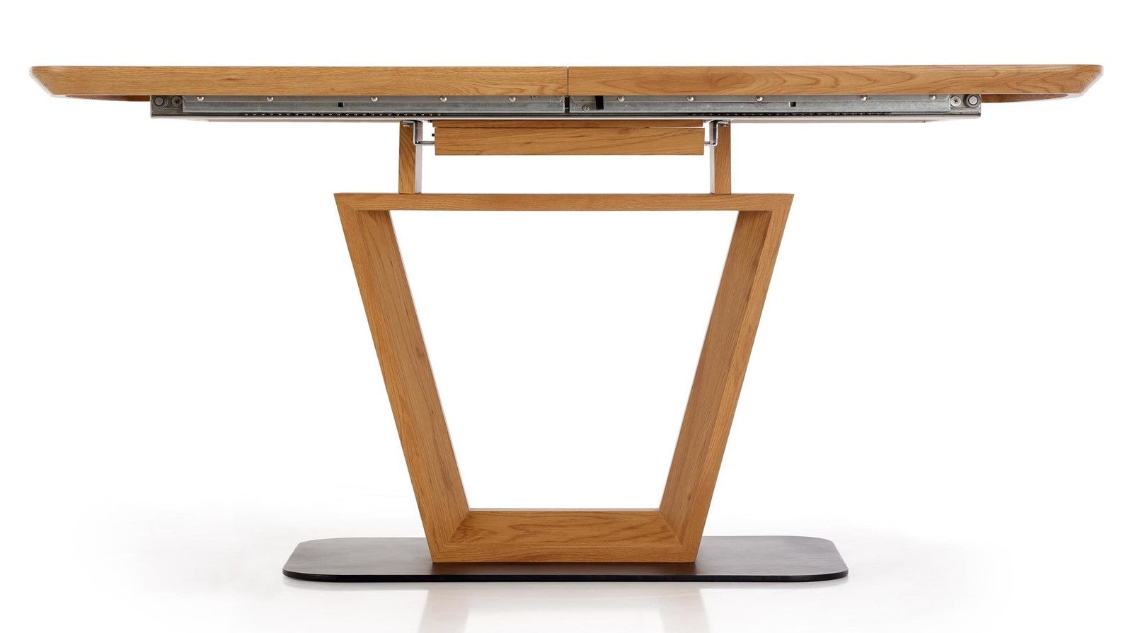 Kitchen Table Blacky | size: Length: 90cm, Width: 220cm, Height: 76cm | color: Oak | image: 4 | variant: 1011292