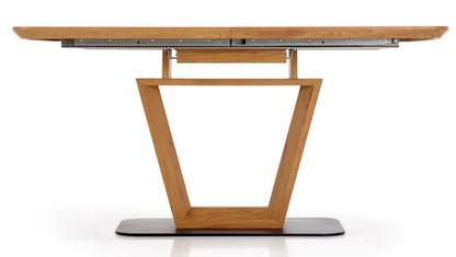 Kitchen Table Blacky | size: Length: 90cm, Width: 220cm, Height: 76cm | color: Oak | image: 4 | variant: 1011292