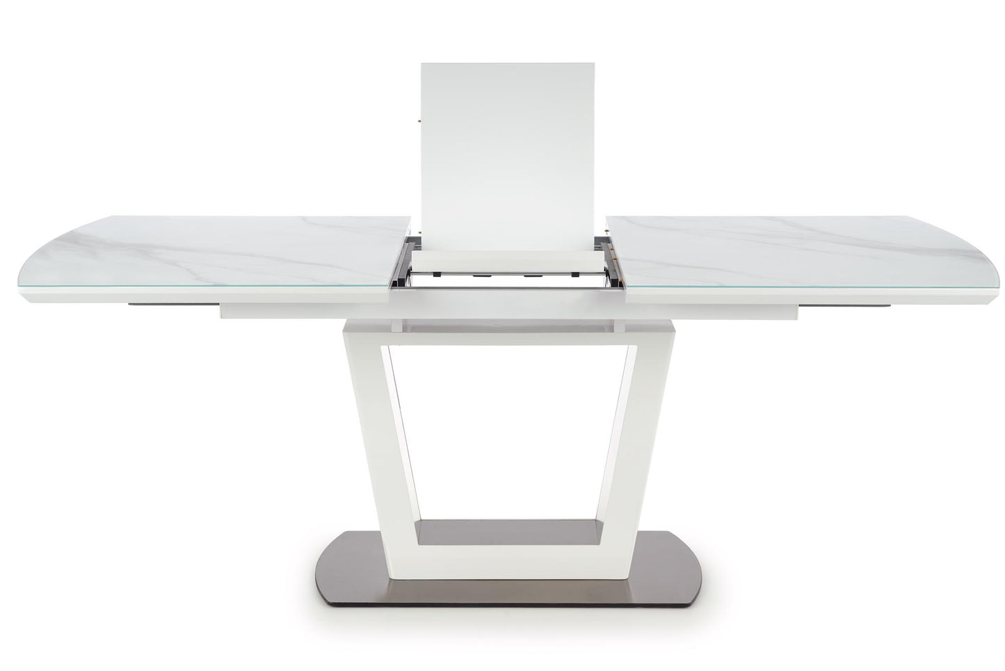 Kitchen Table Blanco | size: Length: 90cm, Width: 200cm, Height: 76cm | color: White/Marble | image: 5 | variant: 1011999