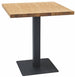 Kitchen Table Bognor Regis | size: Length: 60cm, Width: 60cm, Height: 76cm | color: Oak | image: 1 | variant: 1004401