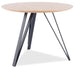 Kitchen Table Burton upon Trent | size: Length: 100cm, Width: 100cm, Height: 76cm, Diameter: 100cm | color: Oak | image: 1 | variant: 1004418
